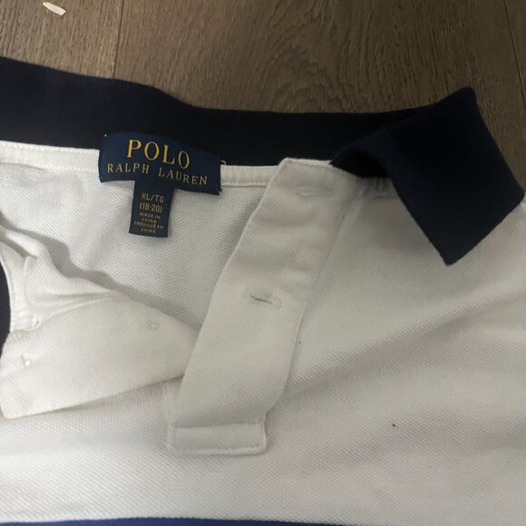 White Polo Ralph Lauren Mens Shirt - Picture 3 of 4